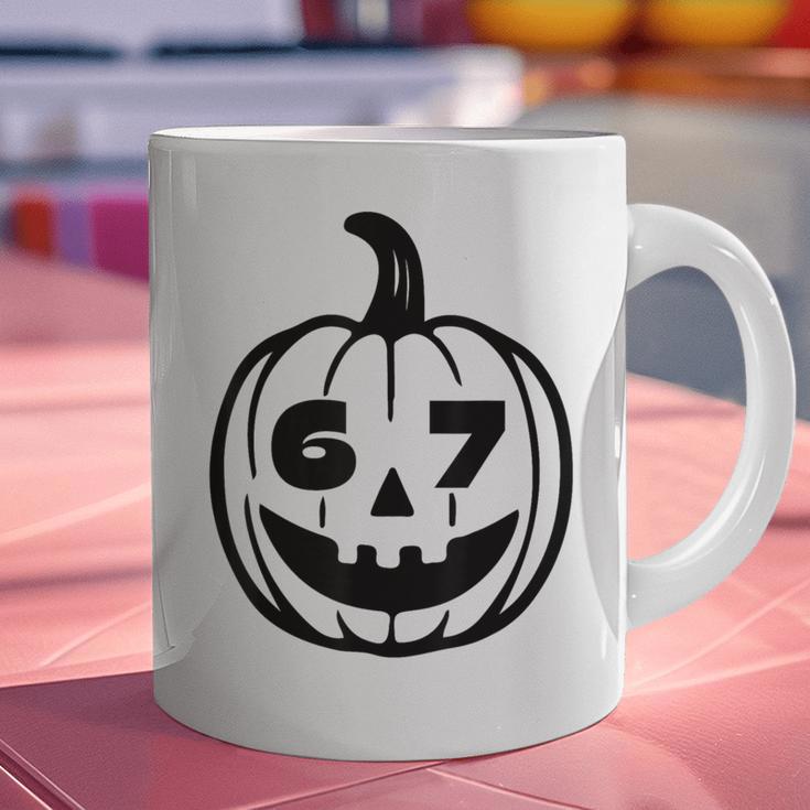 Six Seven Halloween Costume For Students Teachers Graphic Print Coffee Mug, gift for family, gift for coworker