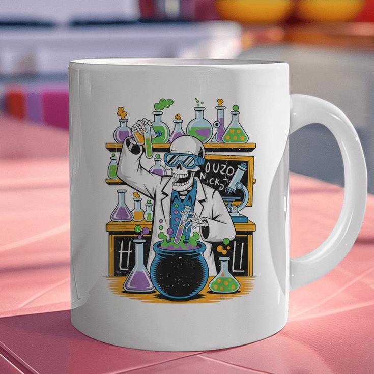 Skeleton Mad Scientist Halloween Costume Science Teacher Graphic Print Coffee Mug, Science Teacher Mugs, gift for family, gift for coworker Skeleton Mad Scientist Halloween Costume Science Teacher Graphic Print Coffee Mug, Science Teacher Mugs, gift for family, gift for coworker