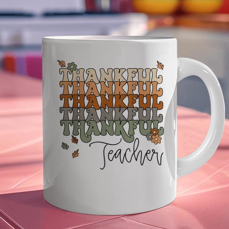Thankful Teacher Thanksgiving Fall Pumpkin Turkey Graphic Print Coffee Mug, gift for family, gift for coworker Thankful Teacher Thanksgiving Fall Pumpkin Turkey Graphic Print Coffee Mug, gift for family, gift for coworker