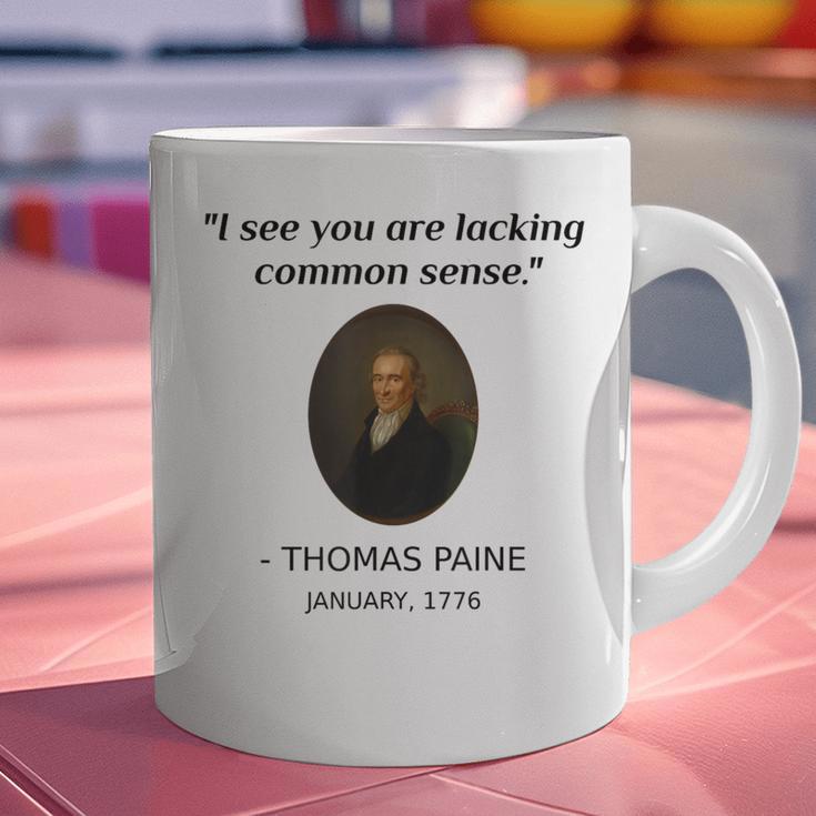 Thomas Paine Common Sense USA History Teacher Student Graphic Print Coffee Mug, History Teacher Mugs, gift for family, gift for coworker Thomas Paine Common Sense USA History Teacher Student Graphic Print Coffee Mug, History Teacher Mugs, gift for family, gift for coworker
