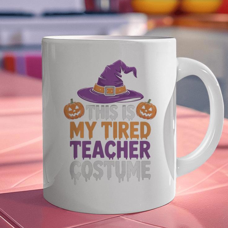 This Is My Tired Teacher Costume Halloween Premium Tri-Blend Graphic Print Coffee Mug, gift for family, gift for coworker This Is My Tired Teacher Costume Halloween Premium Tri-Blend Graphic Print Coffee Mug, gift for family, gift for coworker