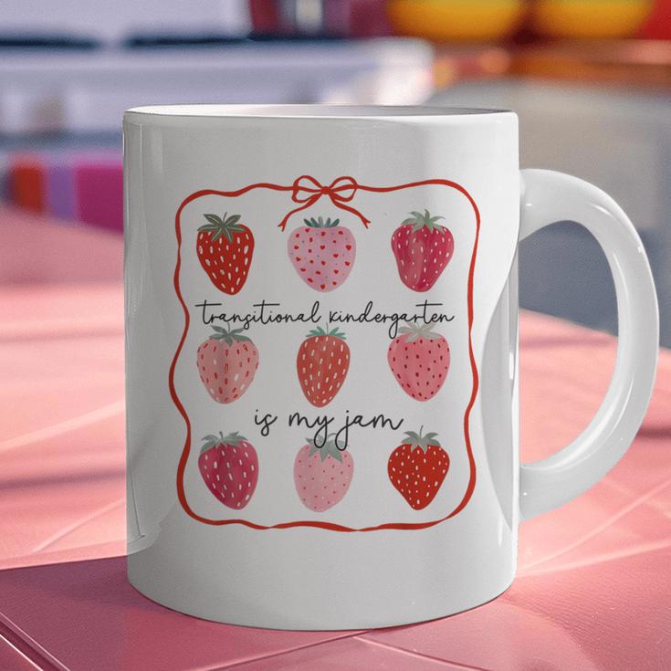 Transitional Kindergarten Is My Jam Strawberry TK Teacher Graphic Print Coffee Mug, gift for family, gift for coworker Transitional Kindergarten Is My Jam Strawberry TK Teacher Graphic Print Coffee Mug, gift for family, gift for coworker