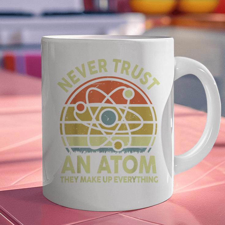 Never Trust An Atom Physics Jokes Science Teacher Graphic Print Coffee Mug, Science Teacher Mugs, gift for family, gift for coworker Never Trust An Atom Physics Jokes Science Teacher Graphic Print Coffee Mug, Science Teacher Mugs, gift for family, gift for coworker