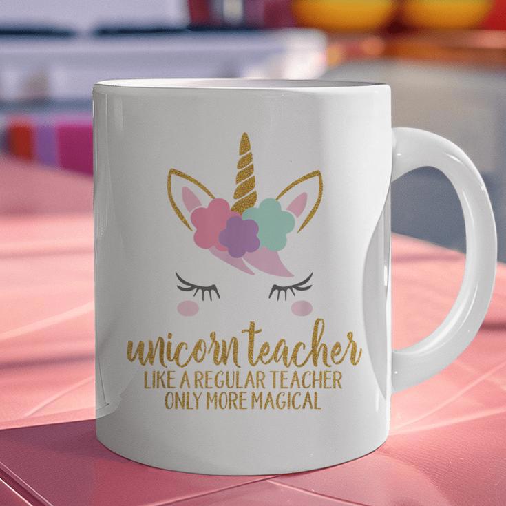 Unicorn Teacher Shirt For Women School Teacher Graphic Print Coffee Mug, gift for family, gift for coworker