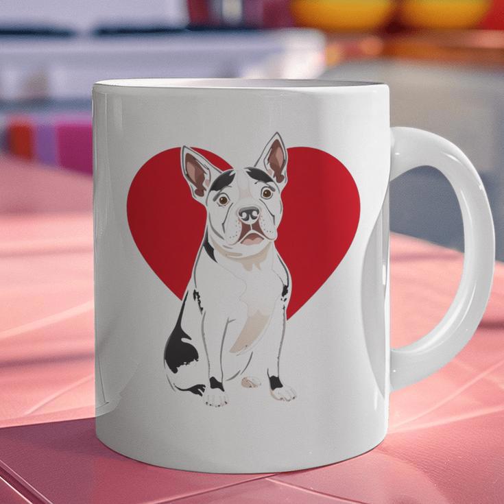 Valentine's Day Boston Terrier Lover Graphic Print Coffee Mug, gift for family, gift for coworker