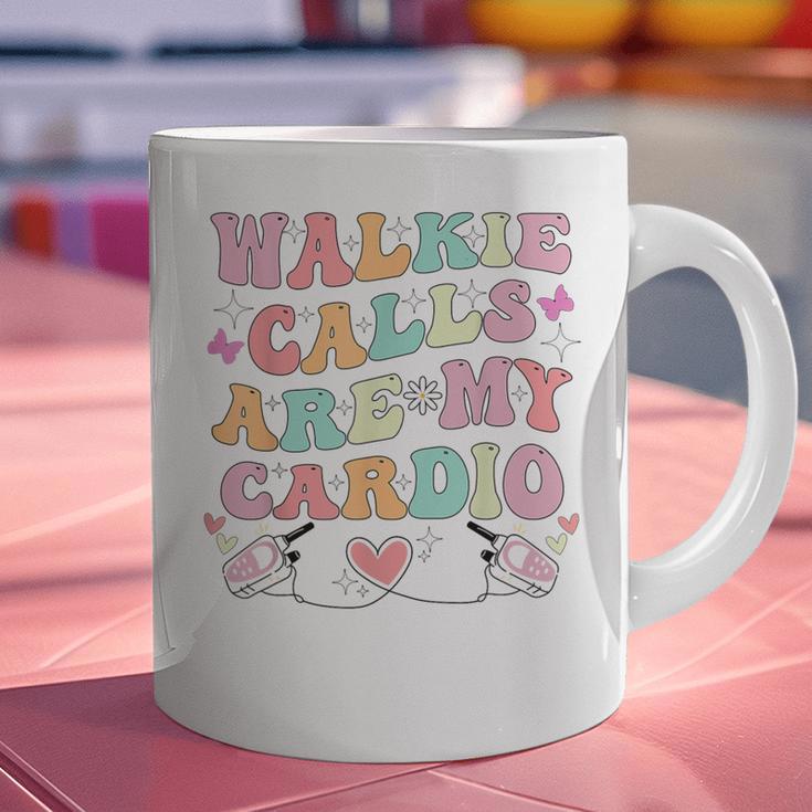 Walkie Calls Are My Cardio Special Education Teacher School Graphic Print Coffee Mug, gift for family, gift for coworker