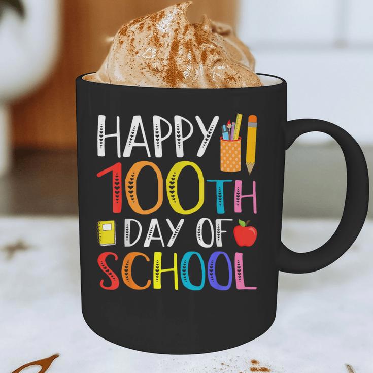 100 Days Of School Teacher And Student Graphic Print Coffee Mug, novelty gifts, funny gifts