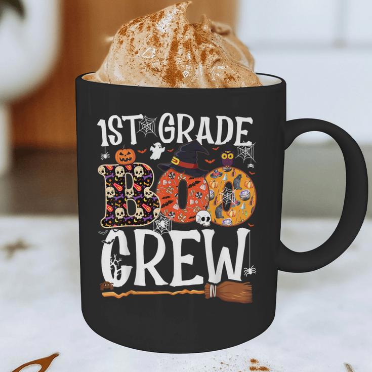 1st Grade Boo Crew Cute Ghost Halloween Teacher Kids Graphic Print Coffee Mug, novelty gifts, funny gifts 1st Grade Boo Crew Cute Ghost Halloween Teacher Kids Graphic Print Coffee Mug, novelty gifts, funny gifts