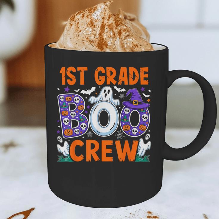 1st Grade Boo Crew First Grade Teacher Kids Happy Halloween Graphic Print Coffee Mug, novelty gifts, funny gifts 1st Grade Boo Crew First Grade Teacher Kids Happy Halloween Graphic Print Coffee Mug, novelty gifts, funny gifts