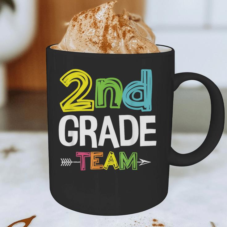 2nd Grade Team T-Shirt 2nd Grade Squad Teacher Graphic Print Coffee Mug, novelty gifts, funny gifts