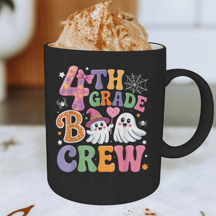 4th Grade Boo Crew Fourth Grade Teacher Kids Happy Halloween Graphic Print Coffee Mug, novelty gifts, funny gifts 4th Grade Boo Crew Fourth Grade Teacher Kids Happy Halloween Graphic Print Coffee Mug, novelty gifts, funny gifts