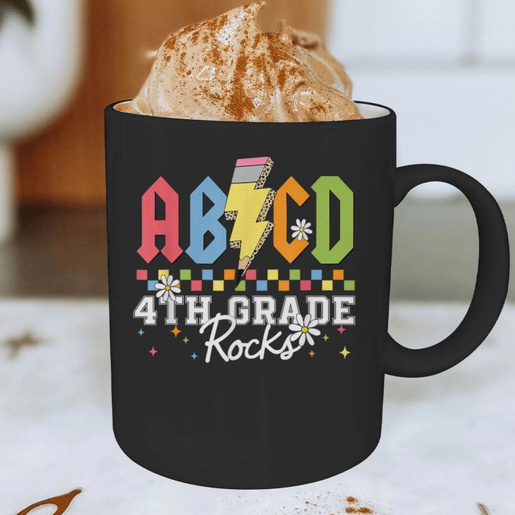 4th Grade Rocks ABCD Back To School Rock Teachers Graphic Print Coffee Mug, novelty gifts, funny gifts 4th Grade Rocks ABCD Back To School Rock Teachers Graphic Print Coffee Mug, novelty gifts, funny gifts