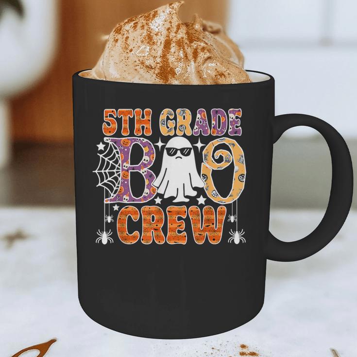 5th Grade Boo Crew Halloween Teachers Students Graphic Print Coffee Mug, novelty gifts, funny gifts