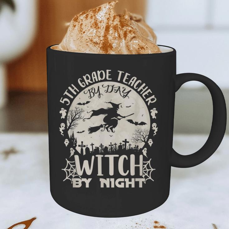 5th Grade Teacher By Day Witch By Night Halloween Graphic Print Coffee Mug, novelty gifts, funny gifts 5th Grade Teacher By Day Witch By Night Halloween Graphic Print Coffee Mug, novelty gifts, funny gifts