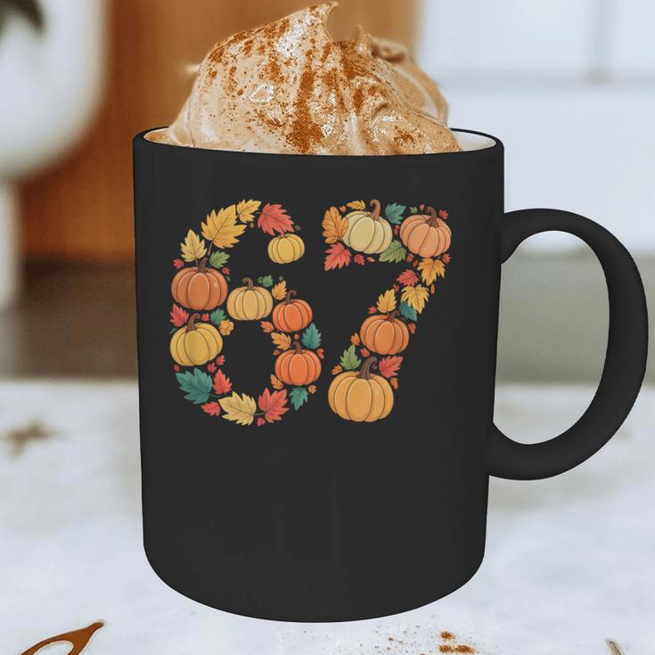 67 6 7 Fall Leaves For Teachers 67 Teacher Graphic Print Coffee Mug, novelty gifts, funny gifts 67 6 7 Fall Leaves For Teachers 67 Teacher Graphic Print Coffee Mug, novelty gifts, funny gifts