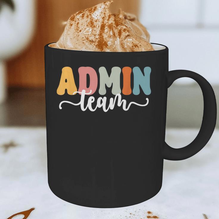 Admin Team Back To School Teachers Students Admin Squad Graphic Print Coffee Mug, novelty gifts, funny gifts Admin Team Back To School Teachers Students Admin Squad Graphic Print Coffee Mug, novelty gifts, funny gifts