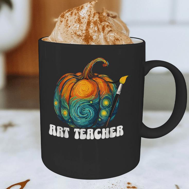Art Teacher Pumpkin Halloween Night Men Women Graphic Print Coffee Mug, novelty gifts, funny gifts Art Teacher Pumpkin Halloween Night Men Women Graphic Print Coffee Mug, novelty gifts, funny gifts