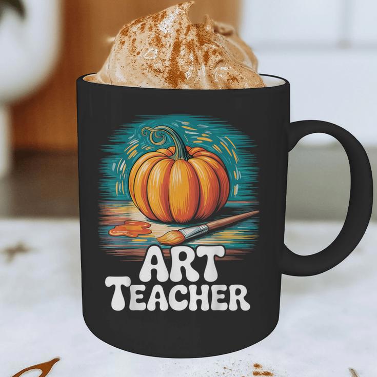 Art Teacher Pumpkin Painting Halloween Costume Graphic Print Coffee Mug, novelty gifts, funny gifts Art Teacher Pumpkin Painting Halloween Costume Graphic Print Coffee Mug, novelty gifts, funny gifts