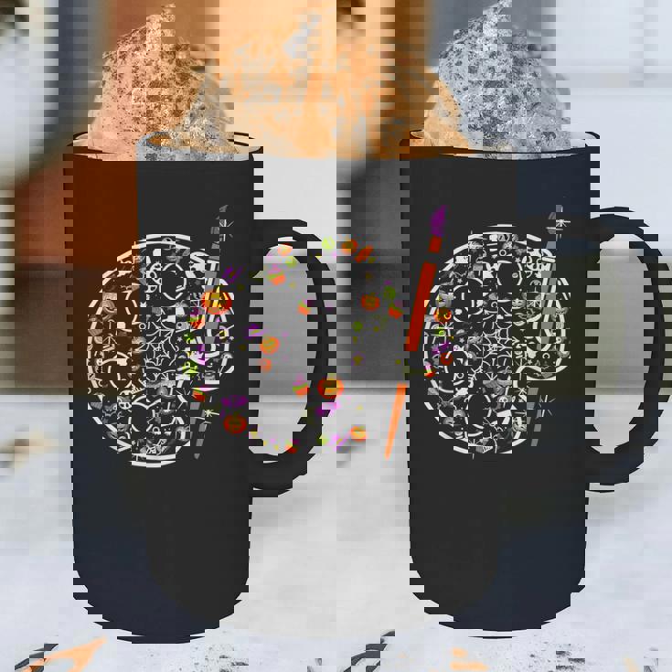 Art Teacher Pumpkin Scary Halloween Costume Men Women Graphic Print Coffee Mug, novelty gifts, funny gifts