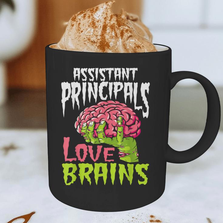 Assistant Principals Love Brains Zombie Teacher Halloween Graphic Print Coffee Mug, novelty gifts, funny gifts Assistant Principals Love Brains Zombie Teacher Halloween Graphic Print Coffee Mug, novelty gifts, funny gifts