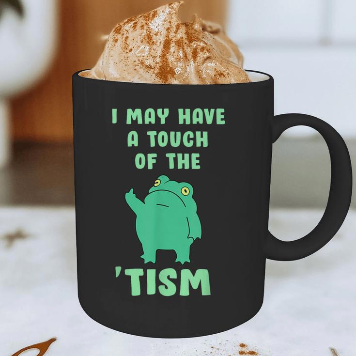 Autism Awareness Neurodiversity Teacher Frog I May Have A Touch Of The Tism Neurodivergent Small Graphic Print Coffee Mug, novelty gifts, funny gifts Autism Awareness Neurodiversity Teacher Frog I May Have A Touch Of The Tism Neurodivergent Small Graphic Print Coffee Mug, novelty gifts, funny gifts