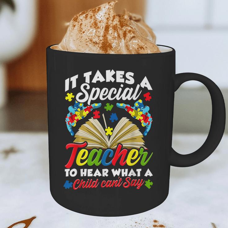 Autism Awareness Teacher Shirts It Takes A Special Teacher Graphic Print Coffee Mug, novelty gifts, funny gifts Autism Awareness Teacher Shirts It Takes A Special Teacher Graphic Print Coffee Mug, novelty gifts, funny gifts