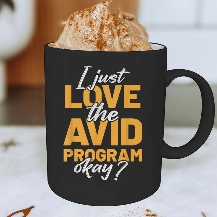 AVID Team Appreciation Essentials AVID Program Teacher Graphic Print Coffee Mug, novelty gifts, funny gifts