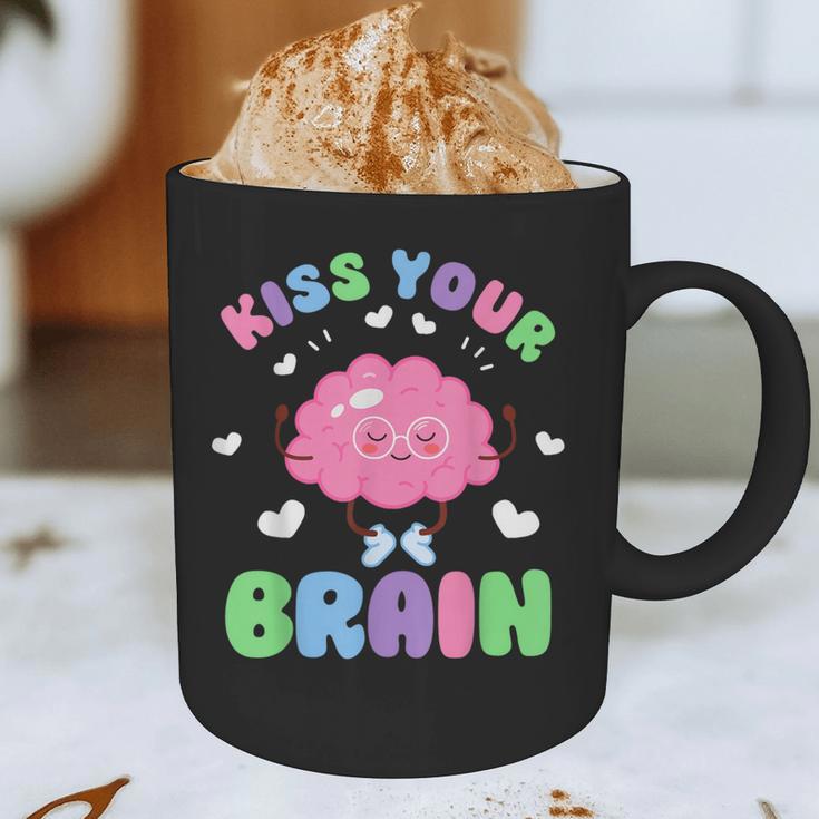 Back To School Kiss Your Brain Cute Teacher Appreciation Graphic Print Coffee Mug, novelty gifts, funny gifts Back To School Kiss Your Brain Cute Teacher Appreciation Graphic Print Coffee Mug, novelty gifts, funny gifts