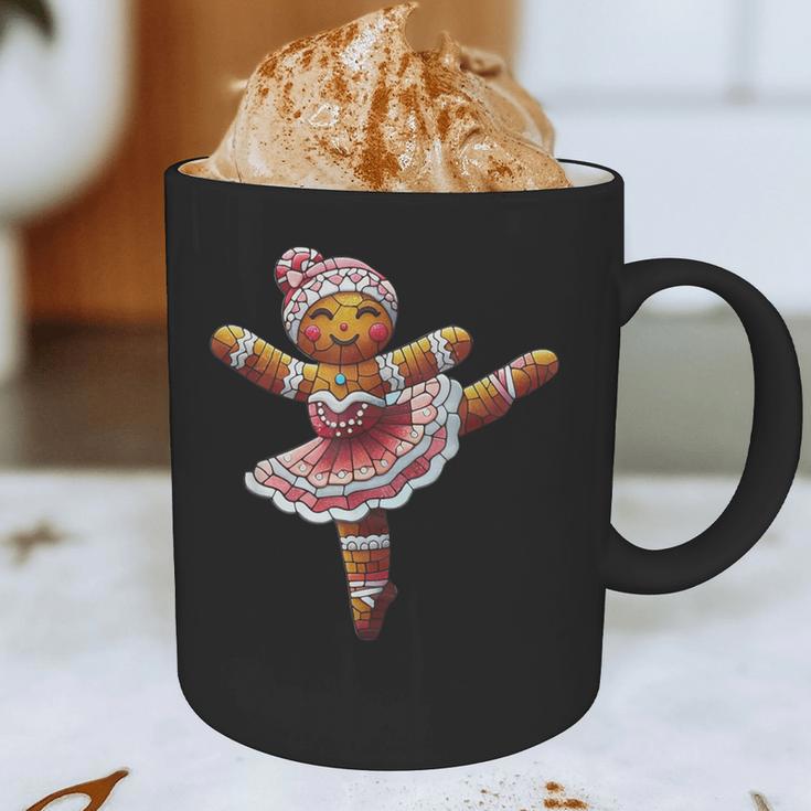 Ballet Dancer Gingerbread Christmas Dance Teacher Girl Women Graphic Print Coffee Mug, novelty gifts, funny gifts Ballet Dancer Gingerbread Christmas Dance Teacher Girl Women Graphic Print Coffee Mug, novelty gifts, funny gifts