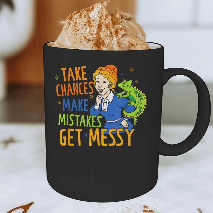 Beauty Teacher Take Chances Make Mistakes Get Messy Graphic Print Coffee Mug, novelty gifts, funny gifts Beauty Teacher Take Chances Make Mistakes Get Messy Graphic Print Coffee Mug, novelty gifts, funny gifts