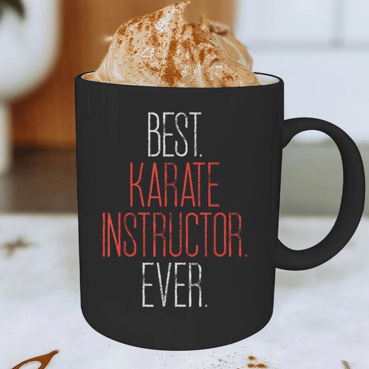 Best Karate Instructor Ever Martial Arts Teacher Sensei Graphic Print Coffee Mug, novelty gifts, funny gifts