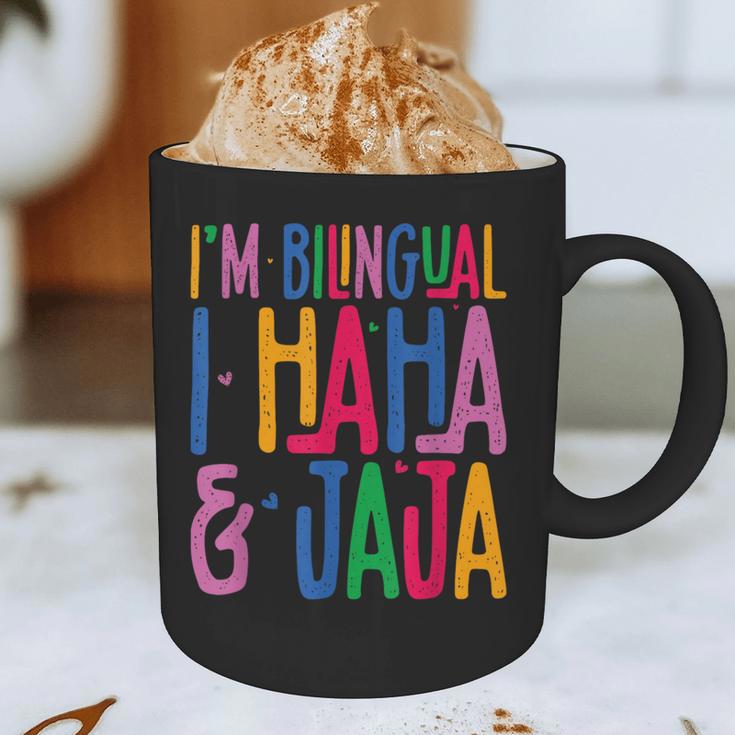 I Am Bilingual I Haha And Jaja Latina Latino Spanish Teacher Graphic Print Coffee Mug, novelty gifts, funny gifts I Am Bilingual I Haha And Jaja Latina Latino Spanish Teacher Graphic Print Coffee Mug, novelty gifts, funny gifts
