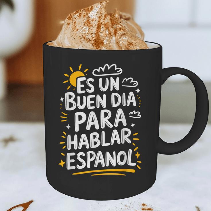Bilingual Teacher Maestra Spanish Teacher Graphic Print Coffee Mug, novelty gifts, funny gifts