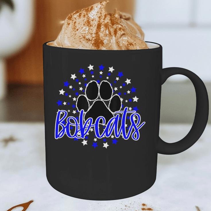 Blue Bobcats School Spirit Coquette Bow Mascot Teacher Graphic Print Coffee Mug, novelty gifts, funny gifts Blue Bobcats School Spirit Coquette Bow Mascot Teacher Graphic Print Coffee Mug, novelty gifts, funny gifts