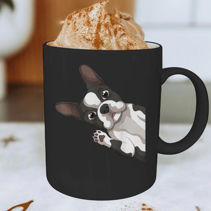 Boston Terrier Bostie Dog Kids Boys Girls Graphic Print Coffee Mug, novelty gifts, funny gifts