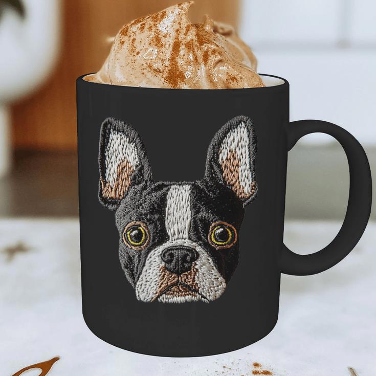 Boston Terrier Cute Puppy Face Dog Lover Pet Owner Graphic Print Coffee Mug, novelty gifts, funny gifts