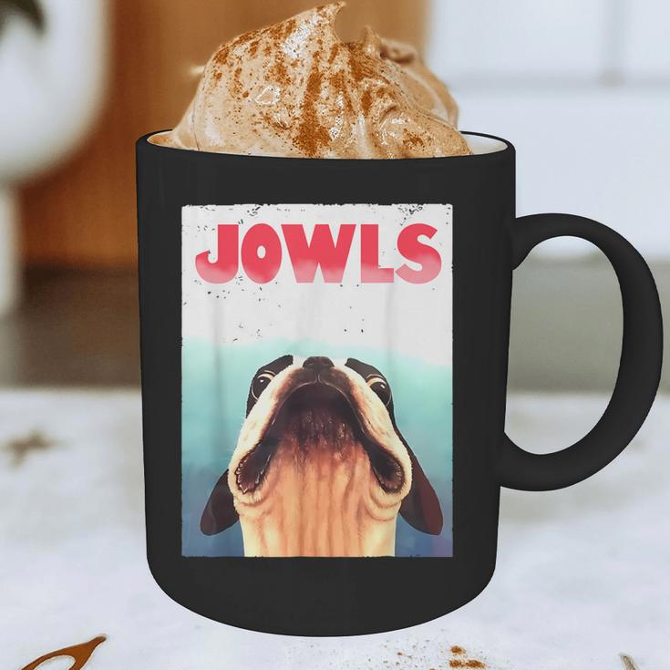 Boston Terriers Jowls Dog Mom Dog Dad Graphic Print Coffee Mug, novelty gifts, funny gifts