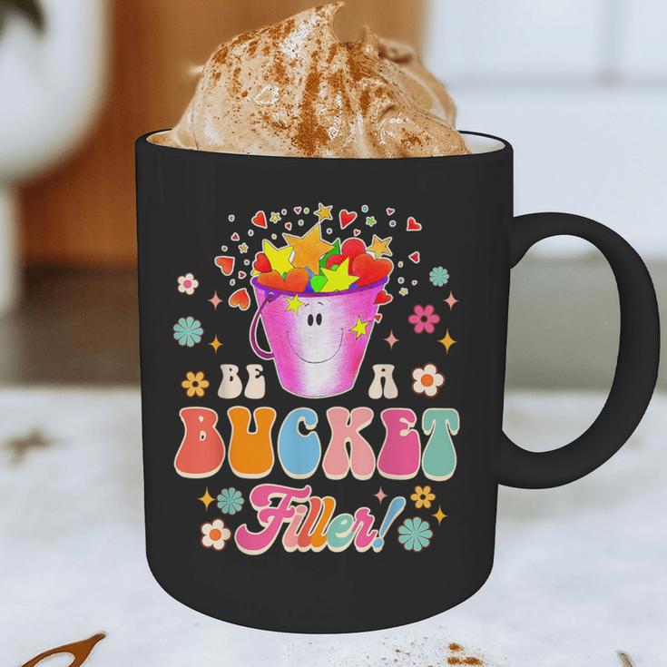 Be A Bucket Filler Teacher Teaching Groovy Back To School For Men Women Graphic Print Coffee Mug, novelty gifts, funny gifts Be A Bucket Filler Teacher Teaching Groovy Back To School For Men Women Graphic Print Coffee Mug, novelty gifts, funny gifts