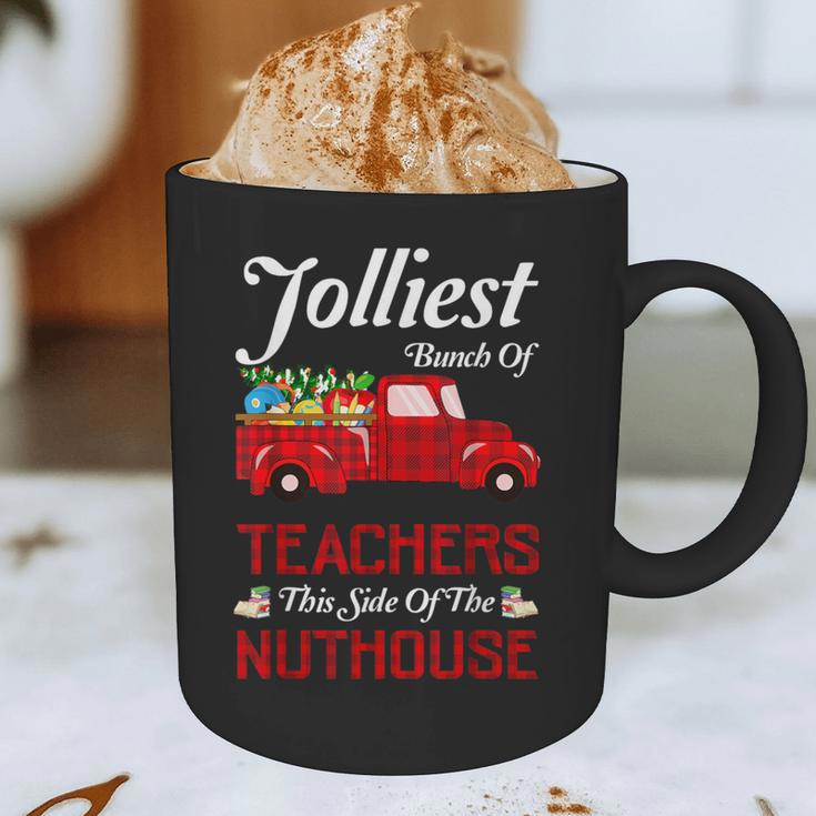 Bunch Of Teachers This Side Of The Nuthouse Xmas Graphic Print Coffee Mug, novelty gifts, funny gifts Bunch Of Teachers This Side Of The Nuthouse Xmas Graphic Print Coffee Mug, novelty gifts, funny gifts