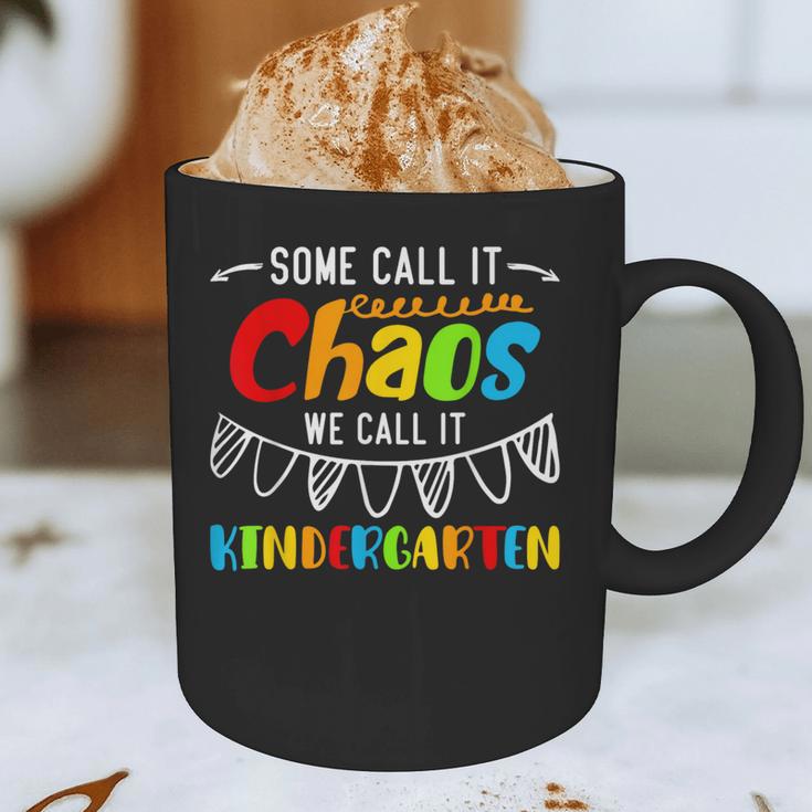 Some Call It Chaos We Call It Kindergarten Teacher Graphic Print Coffee Mug, novelty gifts, funny gifts Some Call It Chaos We Call It Kindergarten Teacher Graphic Print Coffee Mug, novelty gifts, funny gifts