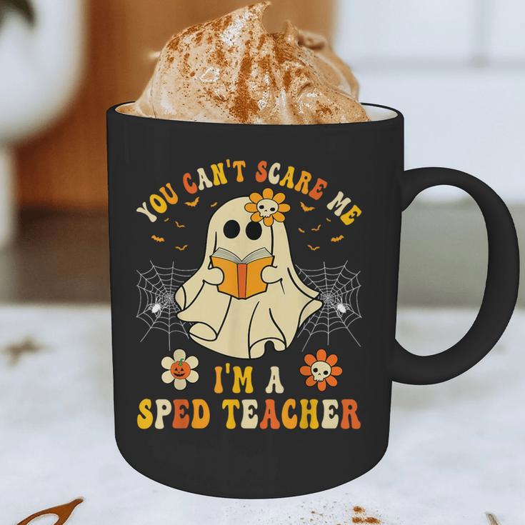 You Can't Scare Me I'm A SPED Teacher Halloween Ghost Graphic Print Coffee Mug, novelty gifts, funny gifts You Can't Scare Me I'm A SPED Teacher Halloween Ghost Graphic Print Coffee Mug, novelty gifts, funny gifts