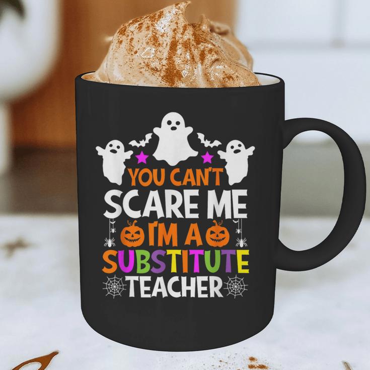You Can't Scare Me I'm A Substitute Teacher Shirt Halloween Graphic Print Coffee Mug, novelty gifts, funny gifts You Can't Scare Me I'm A Substitute Teacher Shirt Halloween Graphic Print Coffee Mug, novelty gifts, funny gifts