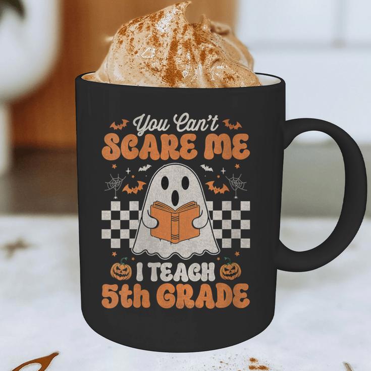 You Can't Scare Me I Teach 5th Grade Retro Teacher Halloween Graphic Print Coffee Mug, novelty gifts, funny gifts You Can't Scare Me I Teach 5th Grade Retro Teacher Halloween Graphic Print Coffee Mug, novelty gifts, funny gifts