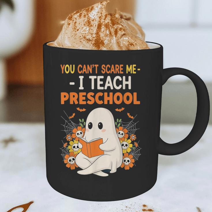You Cant Scare Me I Teach Preschool Halloween Teacher Graphic Print Coffee Mug, novelty gifts, funny gifts You Cant Scare Me I Teach Preschool Halloween Teacher Graphic Print Coffee Mug, novelty gifts, funny gifts