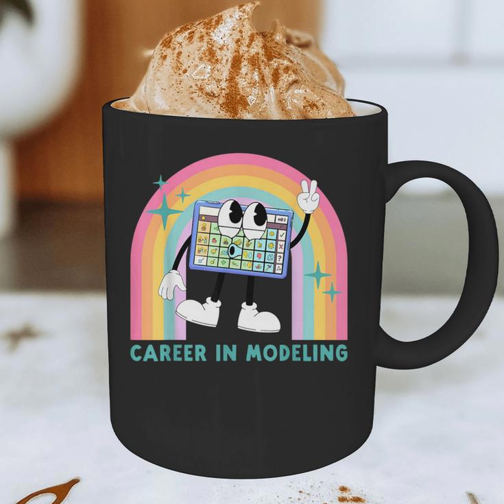 Career In Modeling AAC Teacher SLP SPED Communication Autism Graphic Print Coffee Mug, novelty gifts, funny gifts Career In Modeling AAC Teacher SLP SPED Communication Autism Graphic Print Coffee Mug, novelty gifts, funny gifts