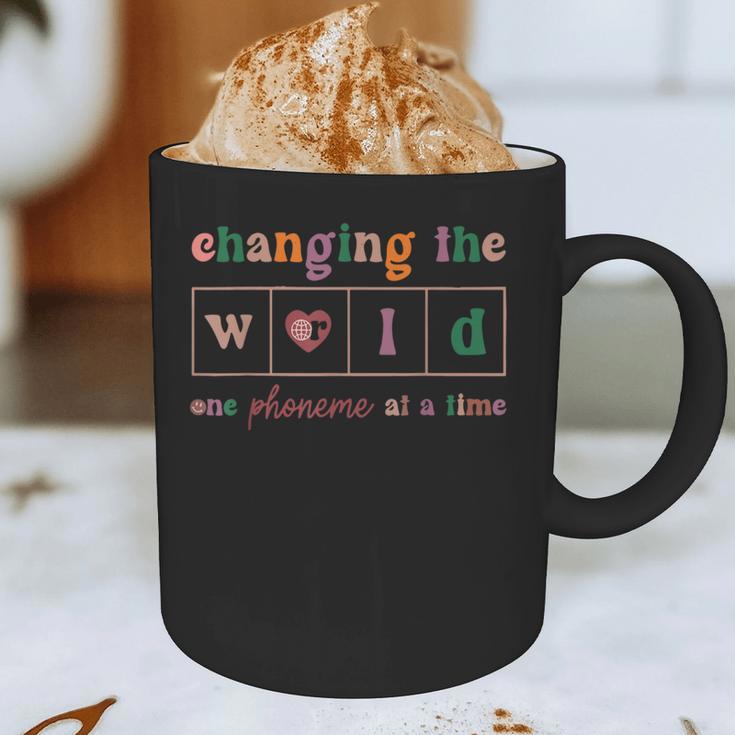 Changing The World One Phoneme At a Time Phonics Teacher Men Women Girls Kids Graphic Print Coffee Mug, novelty gifts, funny gifts Changing The World One Phoneme At a Time Phonics Teacher Men Women Girls Kids Graphic Print Coffee Mug, novelty gifts, funny gifts