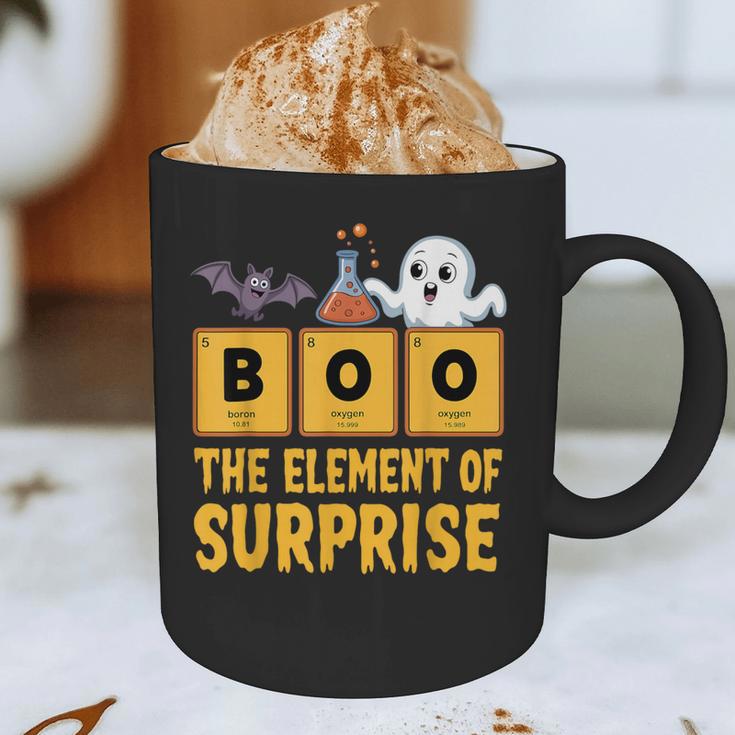 Chemistry Boo The Element Of Surprise Science Teacher Graphic Print Coffee Mug, novelty gifts, funny gifts