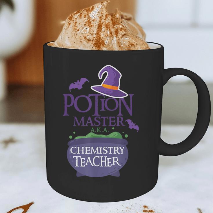 Chemistry Teacher Halloween Shirt School POTION MASTER Graphic Print Coffee Mug, novelty gifts, funny gifts