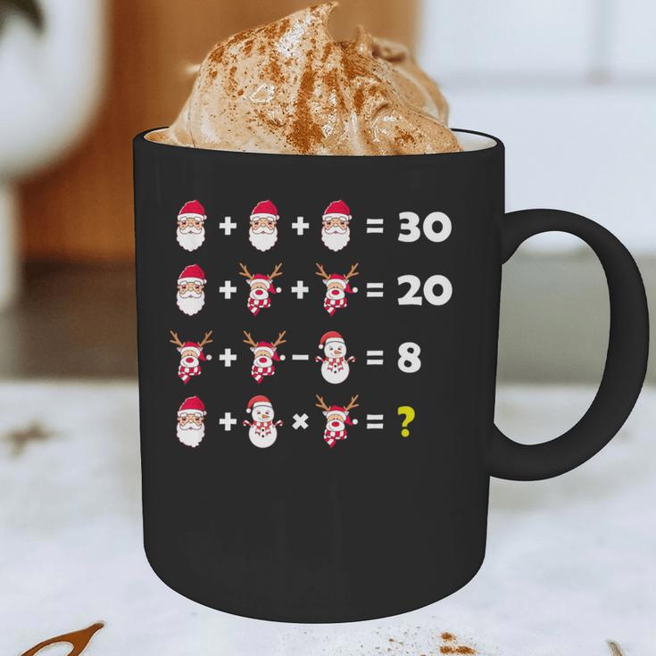 Christmas Math Quiz Teacher Equation Math Teacher Graphic Print Coffee Mug, novelty gifts, funny gifts Christmas Math Quiz Teacher Equation Math Teacher Graphic Print Coffee Mug, novelty gifts, funny gifts