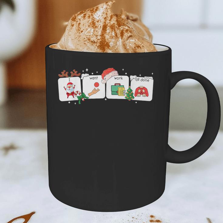 Christmas Santa Special Education SPED Teacher Xmas PJ Graphic Print Coffee Mug, novelty gifts, funny gifts Christmas Santa Special Education SPED Teacher Xmas PJ Graphic Print Coffee Mug, novelty gifts, funny gifts